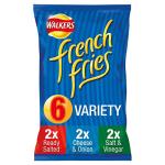 Walkers French Fries Variety Snack Pack 6x18g