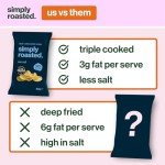 Simply Roasted Sea Salt Crisps - 12 Packs