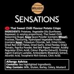 Walkers Sensations Thai Sweet Chilli Crisps 150g