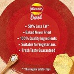 Walkers Baked Sea Salt Snack Crisps Pack