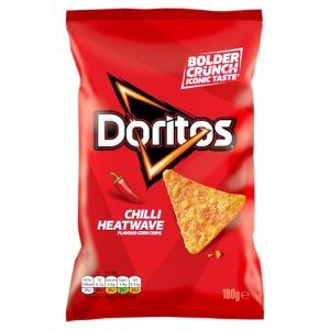 Chili Heatwave Doritos Tortilla Chips 180g