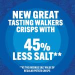 Walkers Lightly Salted Crisps - 45g Pack