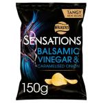 Balsamic Vinegar & Onion Thick Cut Crisps 150g
