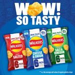 Walkers Lightly Salted Crisps 6-Pack