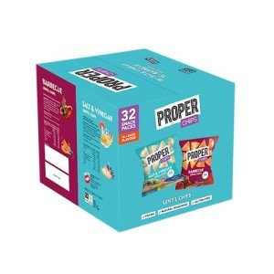 Properchips Barbecue & Salt & Vinegar Lentil Chips