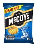 McCoy's Ridge Cut Crisps - Salt & Malt Vinegar
