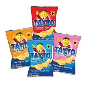 Tayto Ireland Snack Variety Pack - 18 Crisps