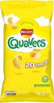 Walkers Quavers Cheese Crisps Multipack 20 Bags