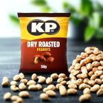 2 Pack Mix of KP Pub Nuts - Original Salted Peanuts and Dry Roasted Peanuts (21 Packs of Each)