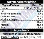 Salted Pistachio Nuts 1kg - Roasted and Salted Pistachios - Dry Oven Roast Salty Unshelled Kernels - Pub Snacks Large JUMBO Bulk Bag- Snacking Nut No Oil or Preservatives - PURIMA