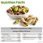 Zeina Whole Pistachio Kernels (1Kg) - Ideal for Snacking and Home Baking, Vegan Approved Raw Pistachio Kernels, High in Fibre, Minerals and Vitamin E