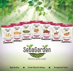 Seba Garden Californian Almonds Raw 1 kg- Whole Natural - Ziplock Bags