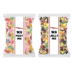 2 For £10 1kg Pick N Mix Sweets Fizzy & Jelly As Seen On TikTok