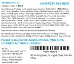 BG Pick & Mix Sweets - Sweeties Retro Candy Bundle Deal 2x Pouches - Fizzy & Non-Fizzy 800g