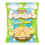 Swizzels Squashies Drumchick 120g Pack - Chewy Retro Sweets, Perfect Easter Sweets for Kids & Adults, Party Bags, Hampers, and Sweet Treats