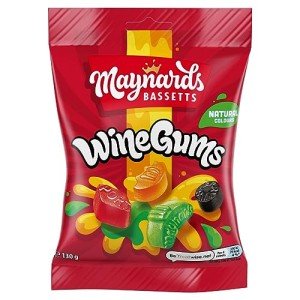 Maynards Bassetts Winegums Sweets Bag, 130g