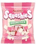 Swizzles Squashies Sweets, Strawberry and Cream Flavour Sweets, Single Bag 140g