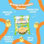 Swizzels Squashies Drumchick 120g Pack - Chewy Retro Sweets, Perfect Easter Sweets for Kids & Adults, Party Bags, Hampers, and Sweet Treats