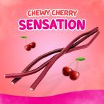 Sweetzone Cherry Pencils, UK British Retro Sweets Tub, 100 pcs, American Halal Gummy Candy Sticks Bulk for Sweet Enthusiasts