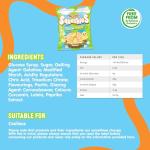 Swizzels Squashies Drumchick 120g Pack - Chewy Retro Sweets, Perfect Easter Sweets for Kids & Adults, Party Bags, Hampers, and Sweet Treats