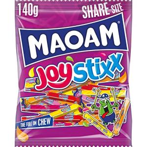 HARIBO MAOAM Joystixx – Chewy Fruit Flavour Sweets – 140g Share Size
