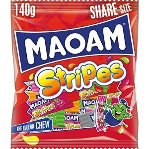 Maoam Stripes Fruit Sweets, 140g