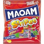 Maoam Stripes Fruit Sweets, 140g