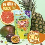 Rowntree's Tropical Tots Vegan Friendly Sweets Sharing Bag 140g