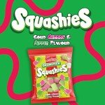 Swizzels Squashies Sweets - Sour Apple and Cherry Flavour Squashies - Single Pack 140g
