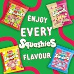 Swizzels Squashies Sweets - Sour Apple and Cherry Flavour Squashies - Single Pack 140g