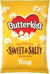 Butterkist - SWEET & SALTY popcorn 100g - 150 Calories Per Serving - Gluten Free, No Artificial Colours or Flavours, Suitable for Vegetarians