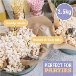 TIRAS Bulk Pre-Made Sweet and Salty Popcorn Bag 2.5Kg