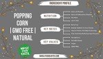 Wholefood Earth Popping Corn 3 kg | GMO Free | Natural |