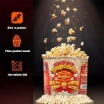 MacCorns Sweet Popcorn Bucket | 10ltr Reusable Bucket of 600g Sweet Popcorn with Handle | Crispy & Delicious Sugar-Coated Popcorn Ideal For Parties, Events & Movie Nights | Free from Dairy & Nuts