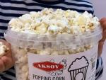 AKSOY Popping Corn Kernels - 1KG | Popcorn Seeds for Stovetop, Microwave & Air Popper | Freshly Harvested Corn for Delicious Homemade Popcorn Snacks... (Packaging May Vary)