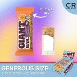 Giant Bars Flapjack Mix Fruit (Pack of 20) - Vegetarian Oat Bars, Snack Bars Variety Pack | Kids Snacks Flapjacks Bulk | Fruit Bars, Granola & Snack Bars Fruity Snacks | Picnic Snacks, Clean Snacks