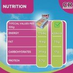 Giant Bars Flapjack Mix Fruit (Pack of 20) - Vegetarian Oat Bars, Snack Bars Variety Pack | Kids Snacks Flapjacks Bulk | Fruit Bars, Granola & Snack Bars Fruity Snacks | Picnic Snacks, Clean Snacks
