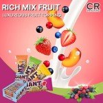 Giant Bars Flapjack Mix Fruit (Pack of 20) - Vegetarian Oat Bars, Snack Bars Variety Pack | Kids Snacks Flapjacks Bulk | Fruit Bars, Granola & Snack Bars Fruity Snacks | Picnic Snacks, Clean Snacks