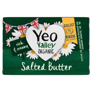 Yeo Valley Organic Rich & Creamy Salted Butter 200g