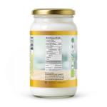 Shankar 100% Organic Coconut Oil 1L, Raw, Extra Virgin, Cold Pressed, Perfect for cooking, hair, and skin.