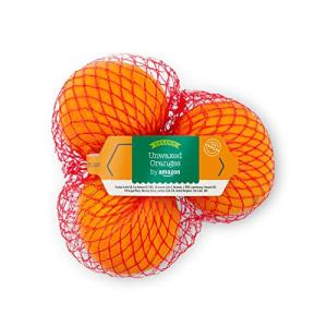 by Amazon Organic Unwaxed Oranges, Pack of 3, Medium