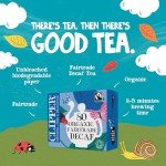 Clipper Organic Everyday Decaf Tea Bags | Natural, Unbleached, Plant-Based Biodegradable & Non GM Black Tea Bags | | Eco Conscious, Organically Grown & Fair Trade Tea (80 Teabags)