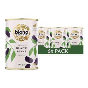 Biona Organic Black Beans, 400g