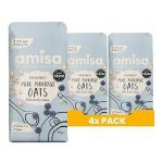 Amisa Organic Gluten-Free Porridge Oats, 1kg - Batch Tested, High Fibre, 100% Recyclable Paper Packaging - Ideal for Breakfast, Cooking & Baking , Pack of 1
