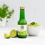 Biona Organic Lime Juice 200 ml - Great Taste Award 2024 Winner - 100% Natural Organic Ingredients - Free from Added Sugar - Not from Concentrate - For Salads, Stir Fries & Mexican Dishes