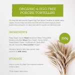 Mr Organic - Mr Organic Porcini Mushroom Tortellini 250g - Non GMO & Preservative Free - Vegan - for Healthy Home Cooking - Pack of 1