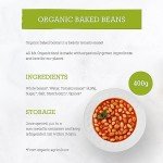 Mr Organic - Baked Beans - Certified Organic and Vegan - Baked Beans in a BPA-Free Tin - Pack of 1