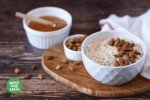 Whole Food Earth® Organic Porridge Oats GMO Free, Nuts, High Fibre, 3 kg (Pack of 1)
