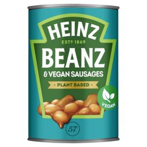 Heinz Plant Based Baked Beans and Vegan Sausages 415g