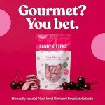 Candy Kittens Vegan Sweets CORE Selection (5 x 140g), Vegan Chewy Sweets Bundle - Wild Strawberry, Sour Watermelon, Very Cherry, Eton Mess & LOVES, Ideal Gifts, 5 Bags